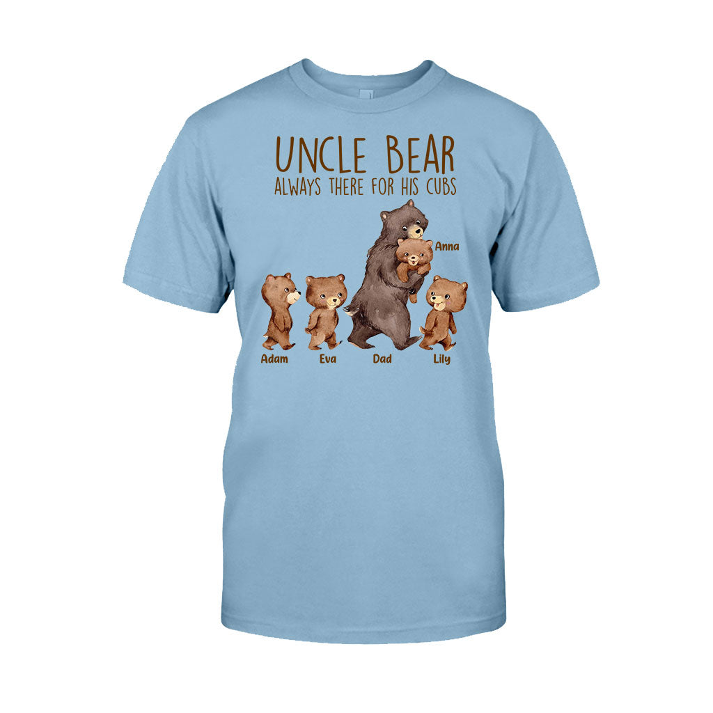 Papa Bear - Gift for dad, grandpa, uncle, brother - Personalized T-shirt And Hoodie