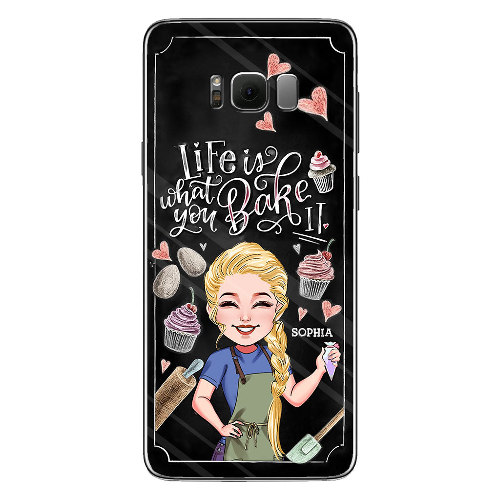 Life Is What You Bake It - Personalized Baking Phone Case