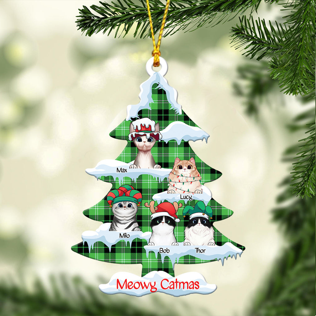 Meowy Catmas - Personalized Cat Ornament
