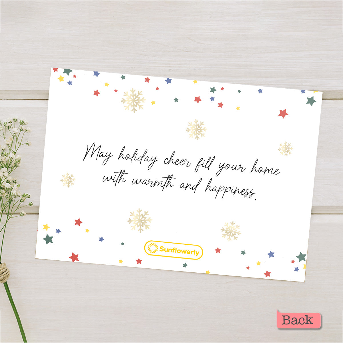 Family Christmas Card - Personalized Family Greeting Card