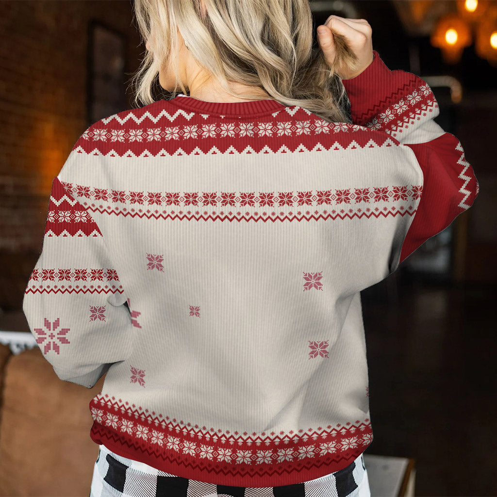 Frohe Weihnachten – Personalisierter Familien-Weihnachtspullover