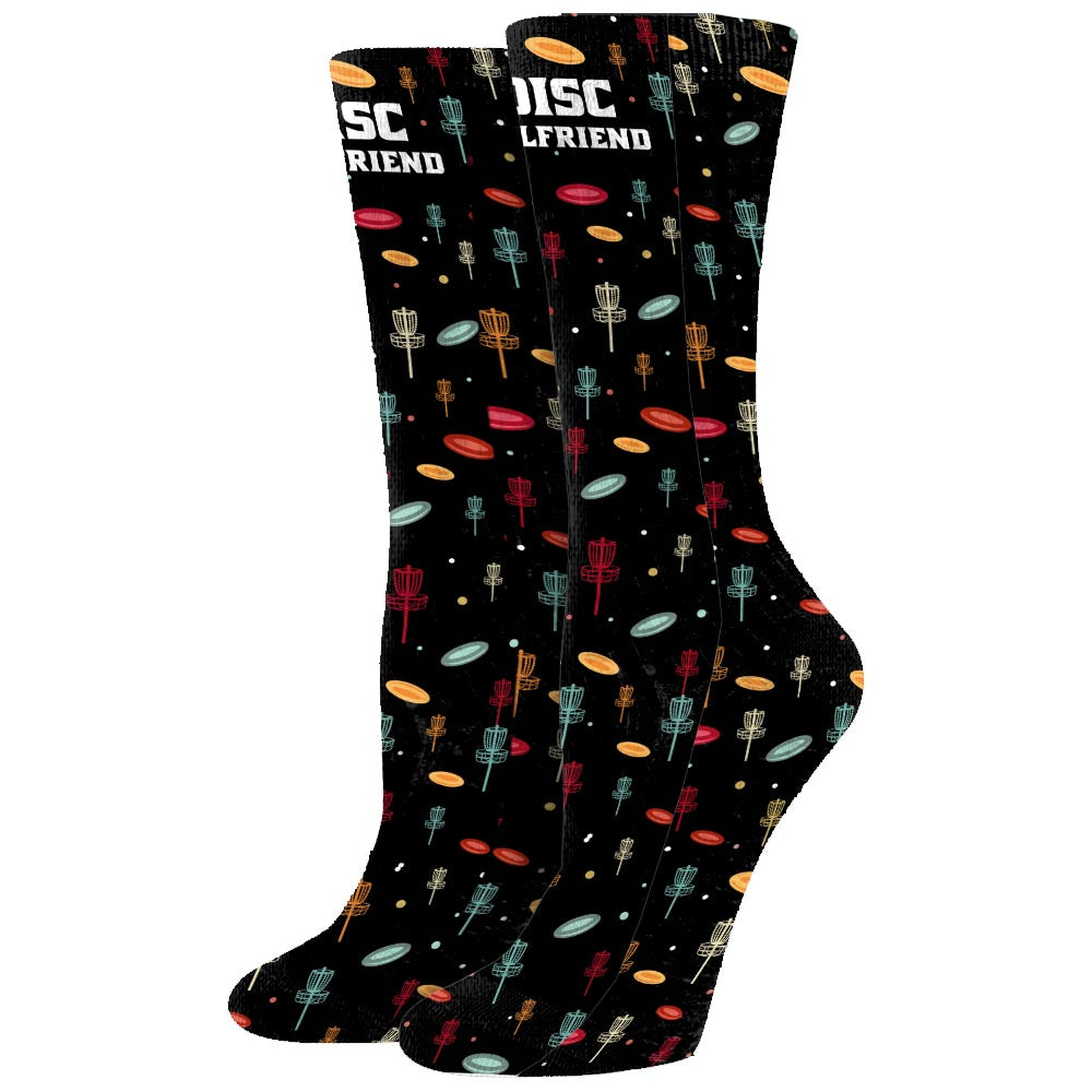 Disc Daddy – Disc-Golf-Geschenk für Papa, Oma, Opa, Mama – Personalisierte Socken