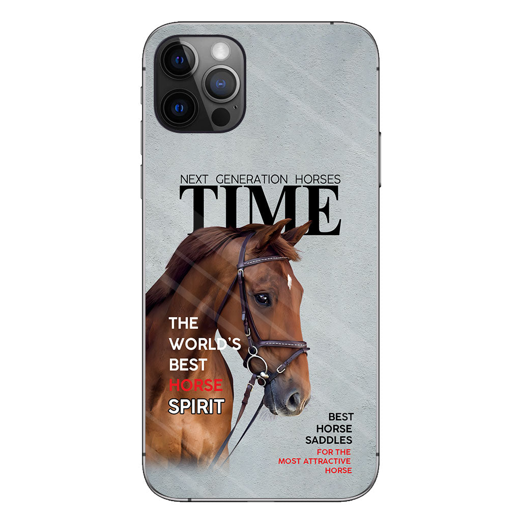 Magazine Covers - Personalized Horse Phone Case
