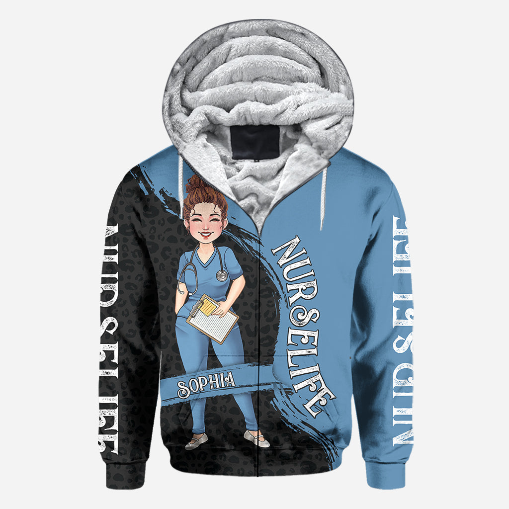 Das Leben als Krankenschwester – Geschenk für Mama, Ehefrau, Freundin oder Krankenschwester – Personalisiertes T-Shirt