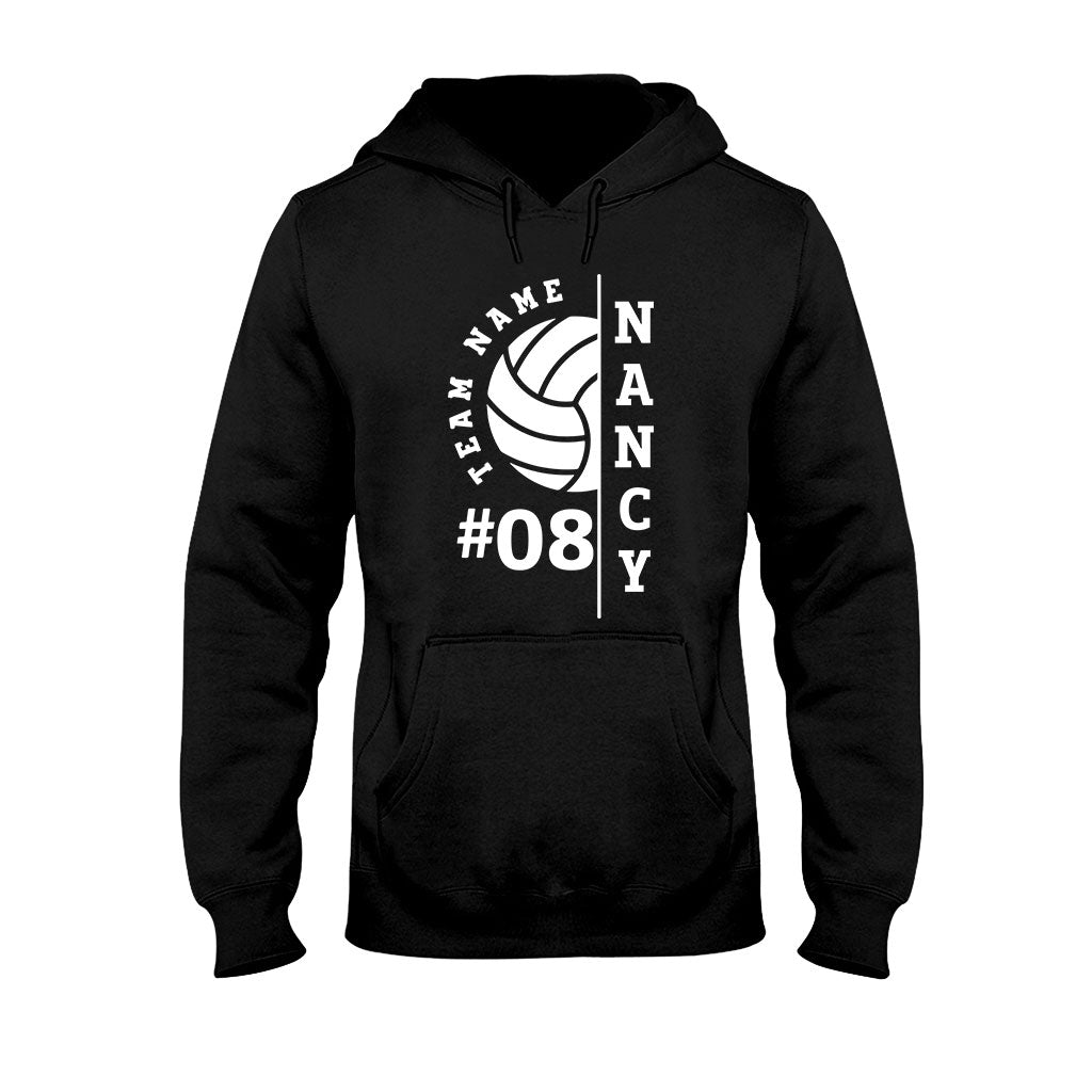 Volleyball lieben – Personalisiertes Volleyball-T-Shirt und Hoodie