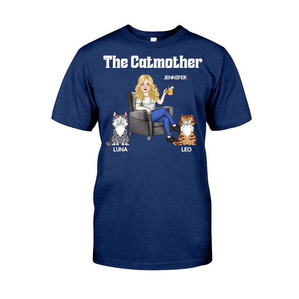 Die Katzenmutter – Personalisiertes Katzen-T-Shirt und Hoodie