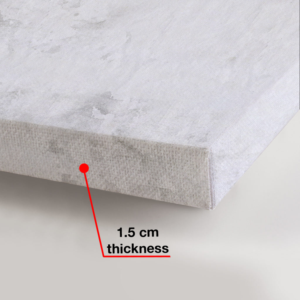 Aquarellporträt der Stiefmutter – Personalisierte Leinwand und Poster für die Stiefmutter