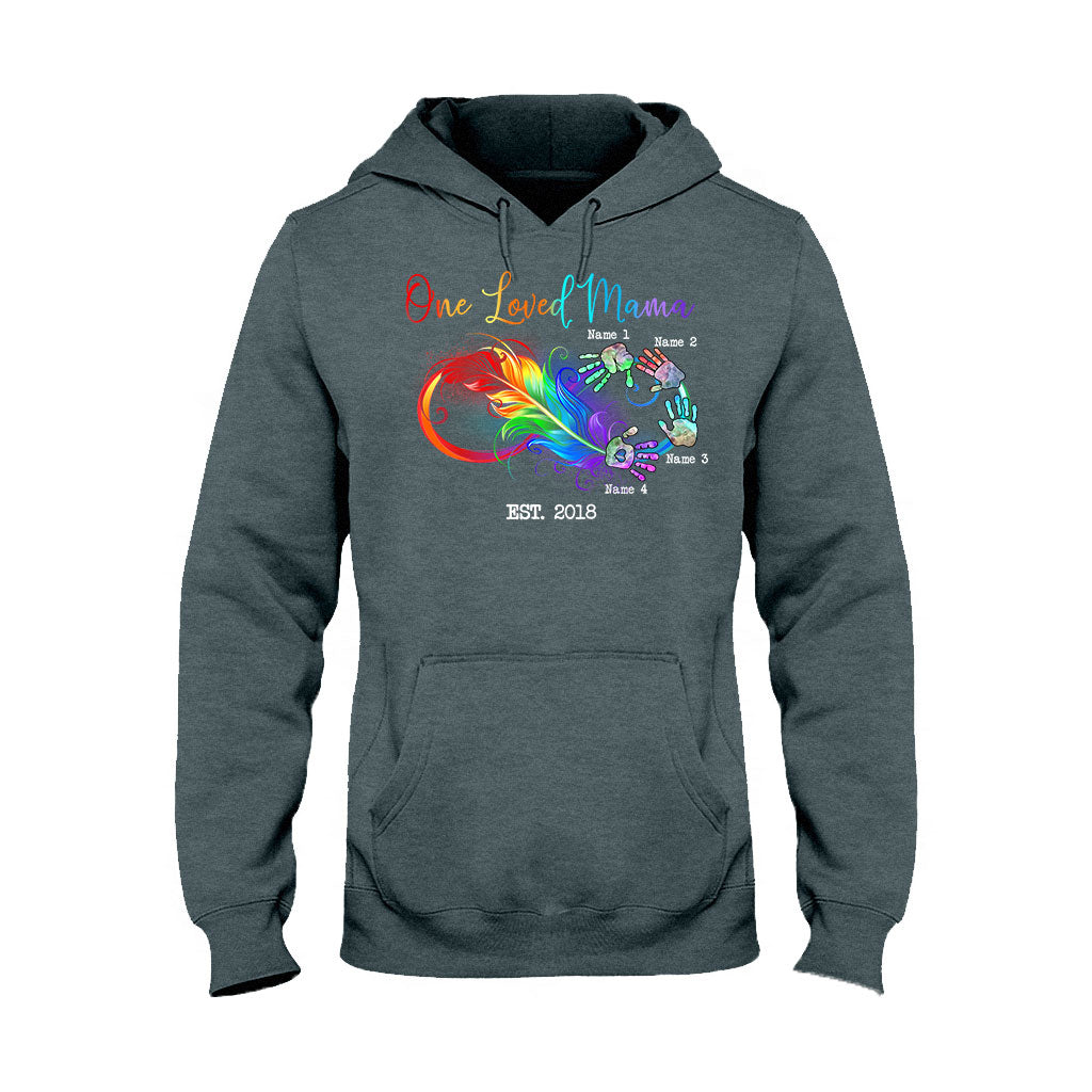 Blessed Mama - Gift for mom, grandma - Personalized T-shirt And Hoodie