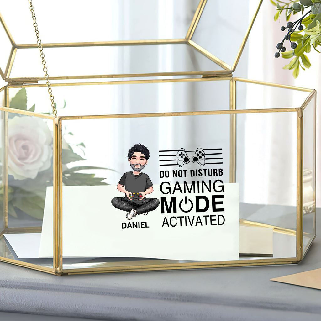 Bitte nicht stören – Personalisierter Videospiel-Aufkleber (Vollversion)
