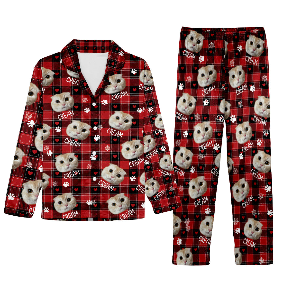 Personalisierte Haustierdecke mit Foto – Geschenk für Katzenliebhaber, Hundeliebhaber, Katzenfreunde – Personalisierter Pyjama mit Knopfleiste