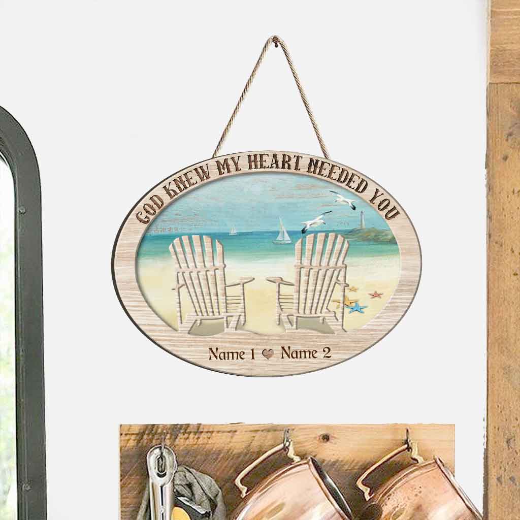 You & Me We Got This - Personalized Couple Wood Sign