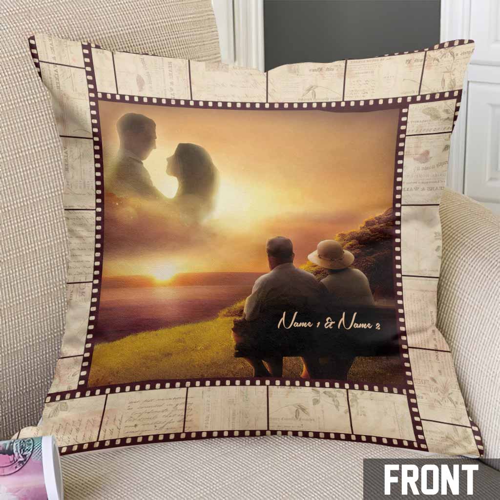 Forever And Always - Personalized Couple Throw Pillow