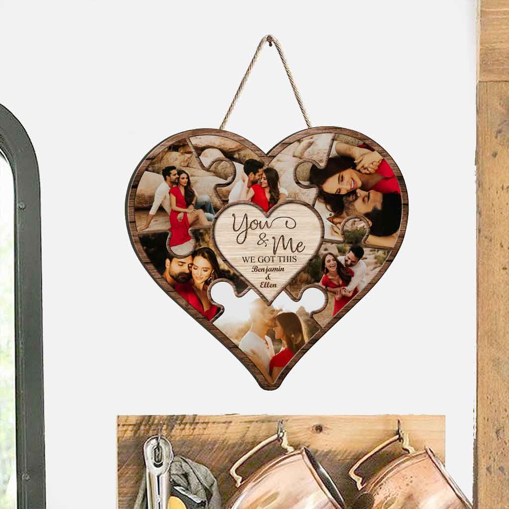 Alles von mir – Personalisiertes Holzschild für Paare