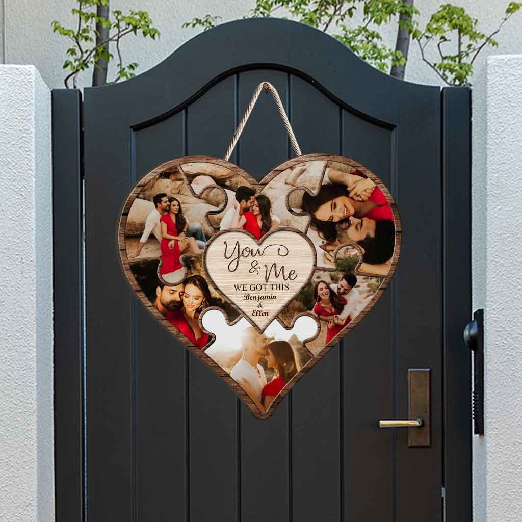 Alles von mir – Personalisiertes Holzschild für Paare