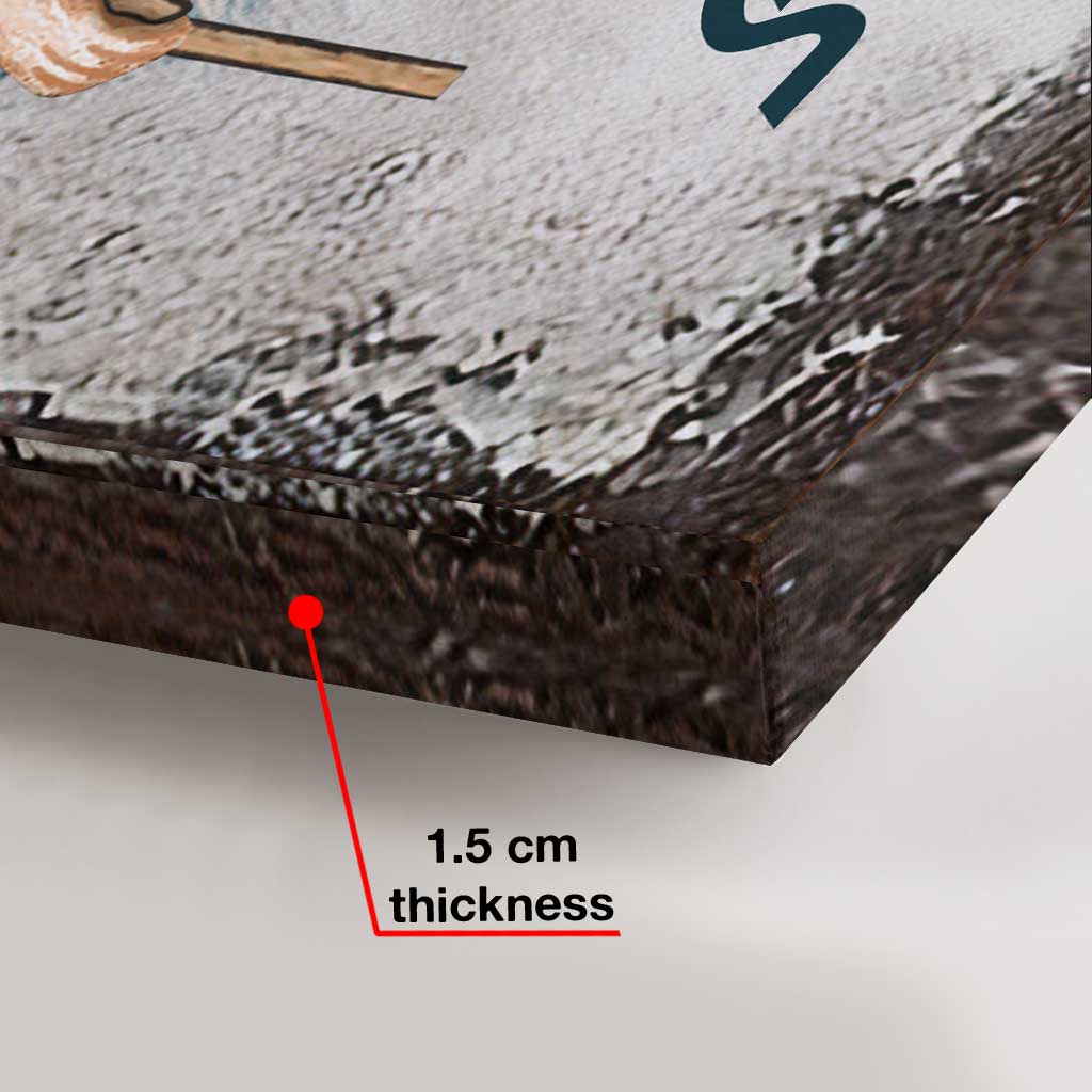 Ich hatte dich und du hattest mich – Personalisierte Leinwand und Poster für Paare