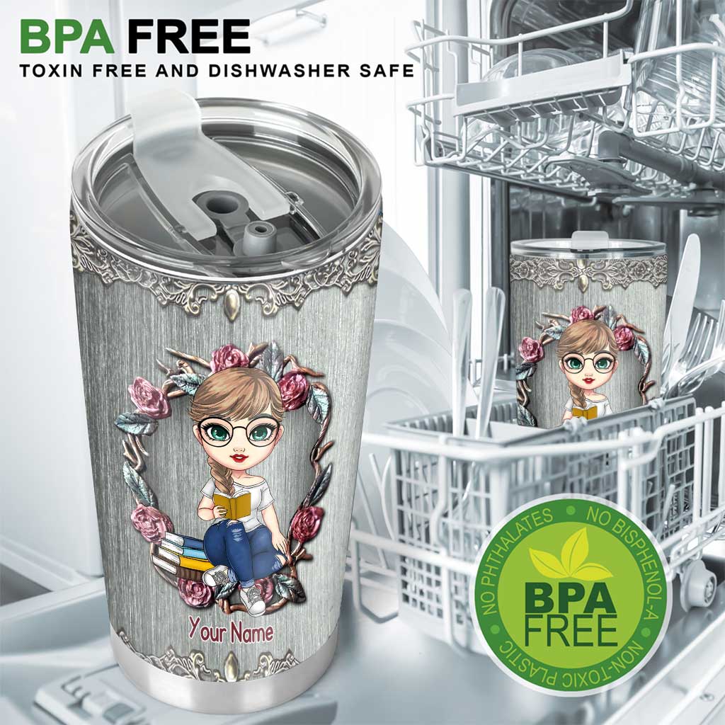 Buchliebhaber - Personalisierter Trinkbecher