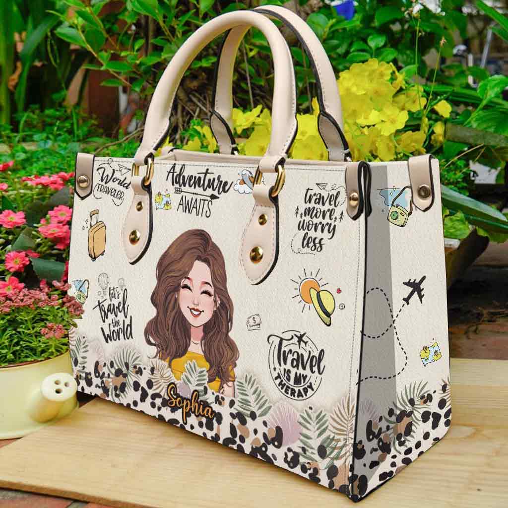 Mehr reisen, weniger sorgen – Personalisierte Reisehandtasche aus Leder