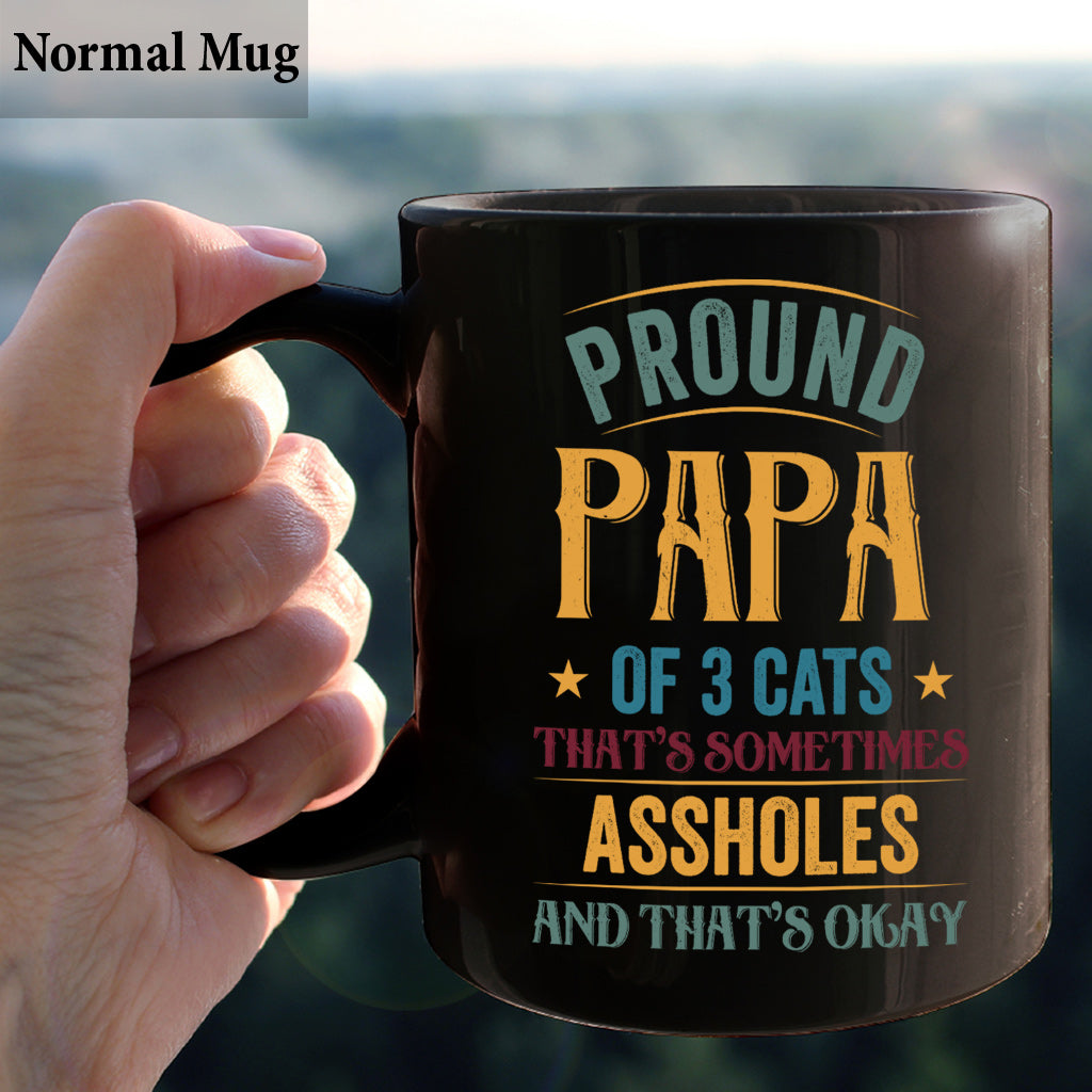 Pround Dad - Personalized Father's Day Father Mug