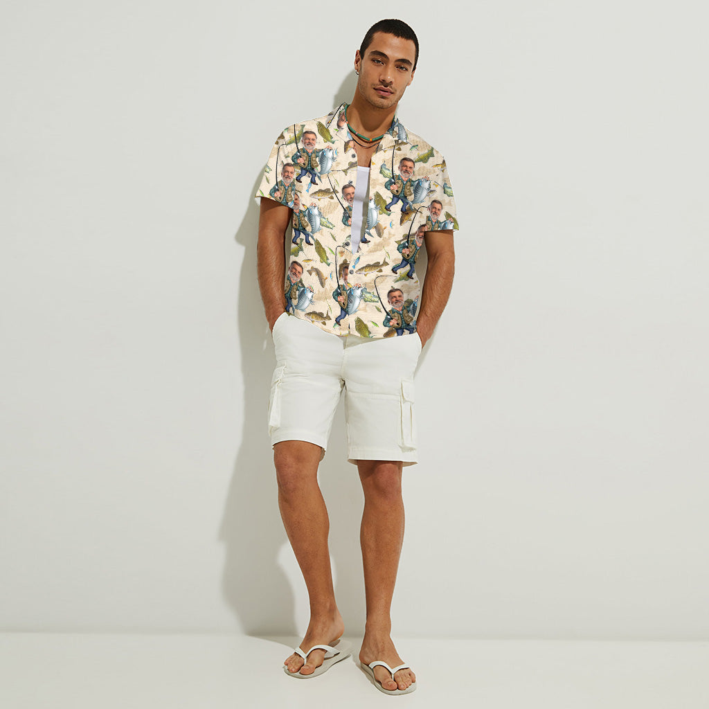 Angelhemd - Personalisiertes Hawaii-Angelhemd