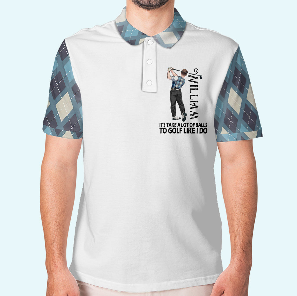 Golf Like I Do – Personalisiertes Golf-Poloshirt