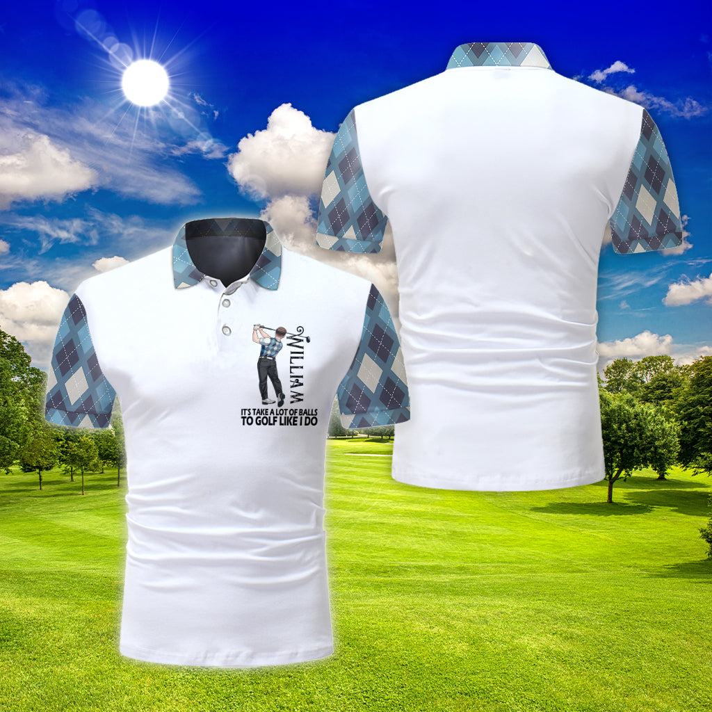 Golf Like I Do – Personalisiertes Golf-Poloshirt
