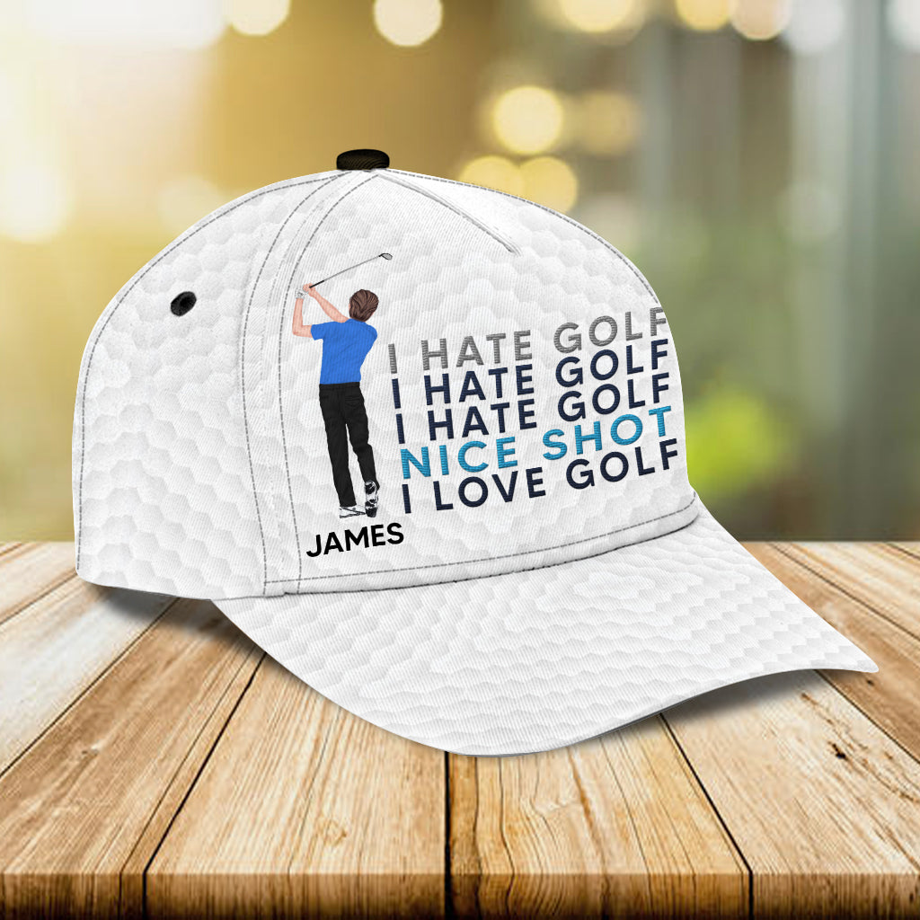 Ich liebe Golf – Personalisierte Golf Classic Cap