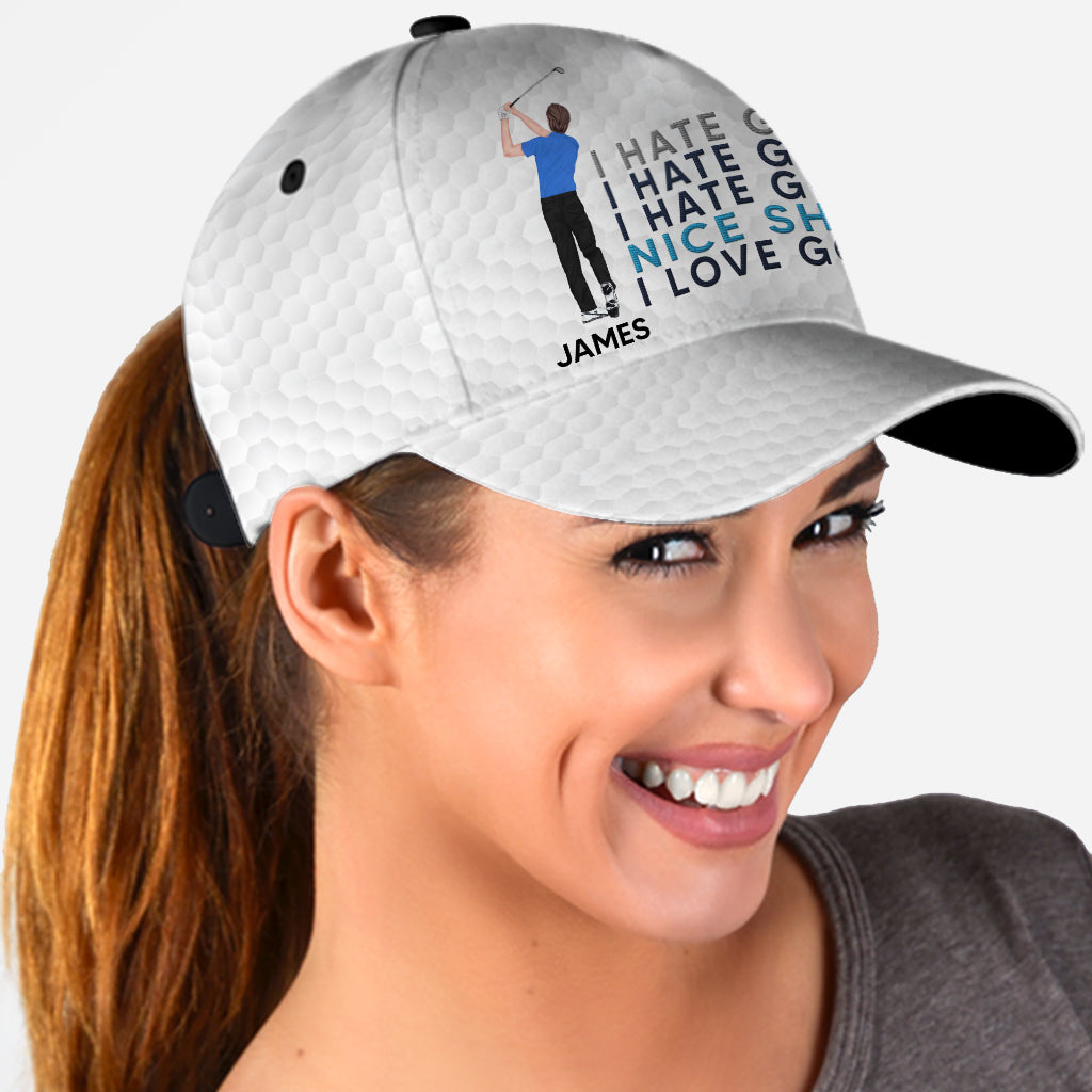 Ich liebe Golf – Personalisierte Golf Classic Cap