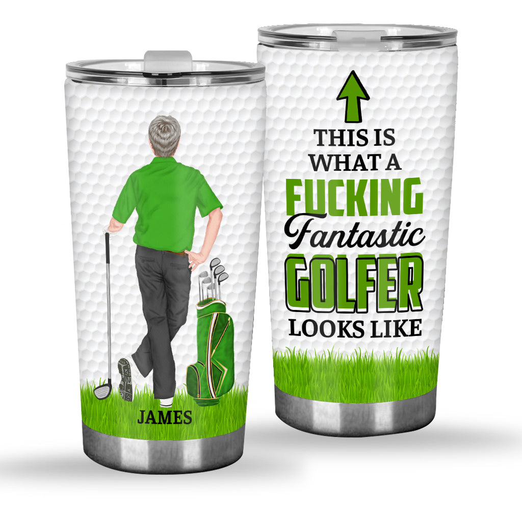 So sieht ein fantastischer Golfer aus – personalisierter Golfbecher