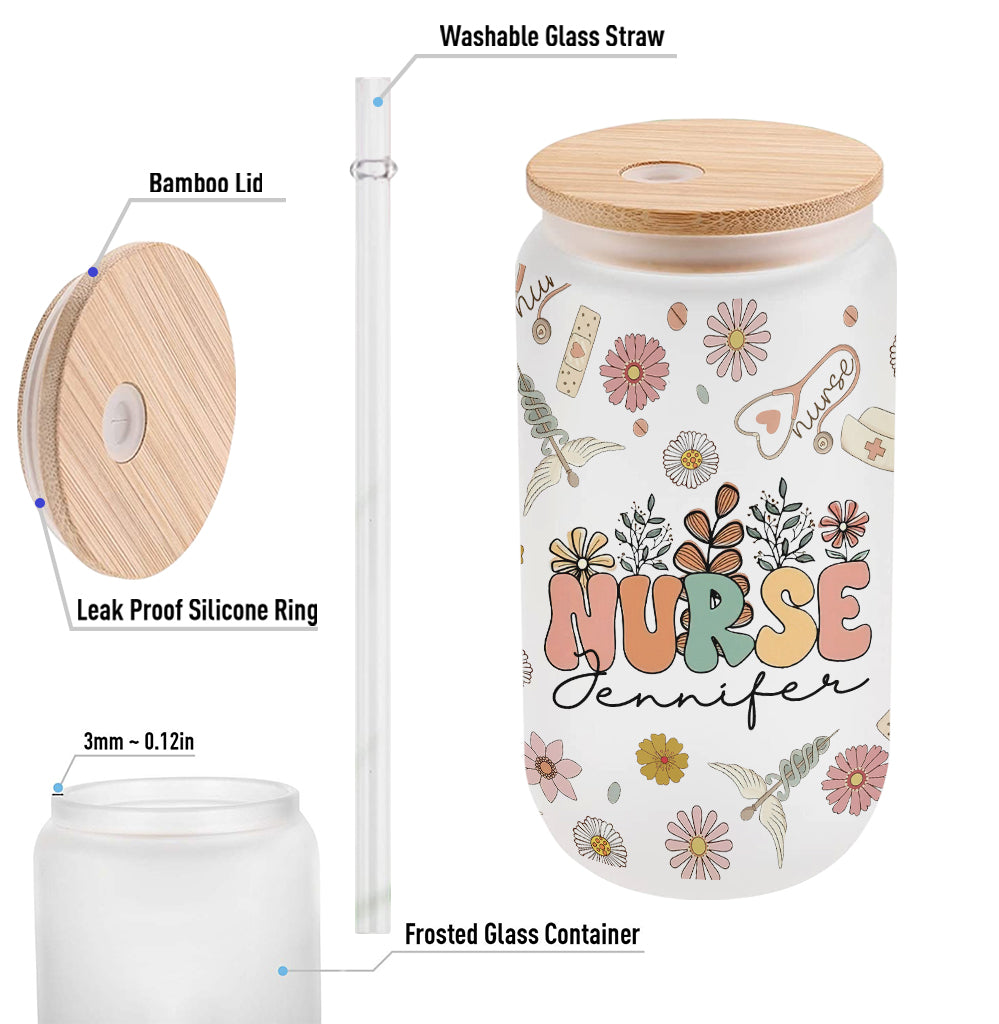 Nurse Life – Personalisiertes Pflege-Dosenglas