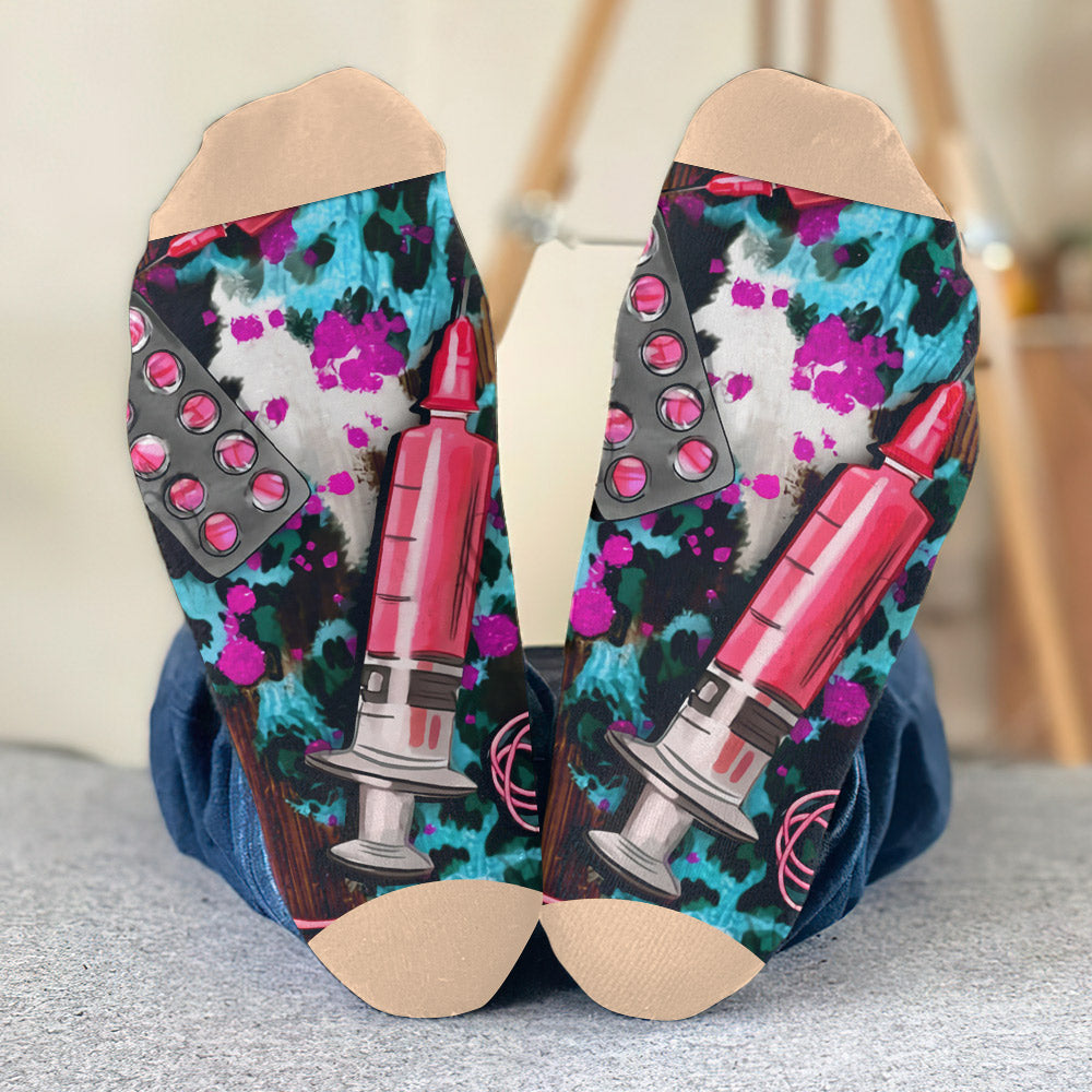 Nurse Life – Personalisierte Krankenschwestersocken