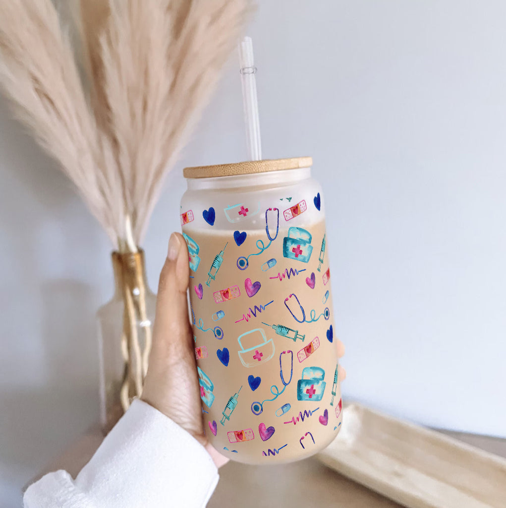 Nurse Life – Personalisiertes Pflege-Dosenglas