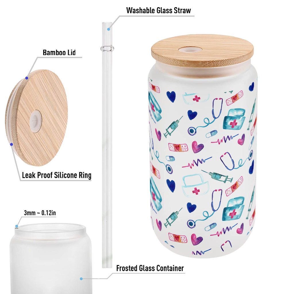 Nurse Life – Personalisiertes Pflege-Dosenglas