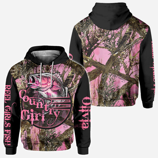 Reel Life – Personalisiertes Angelshirt