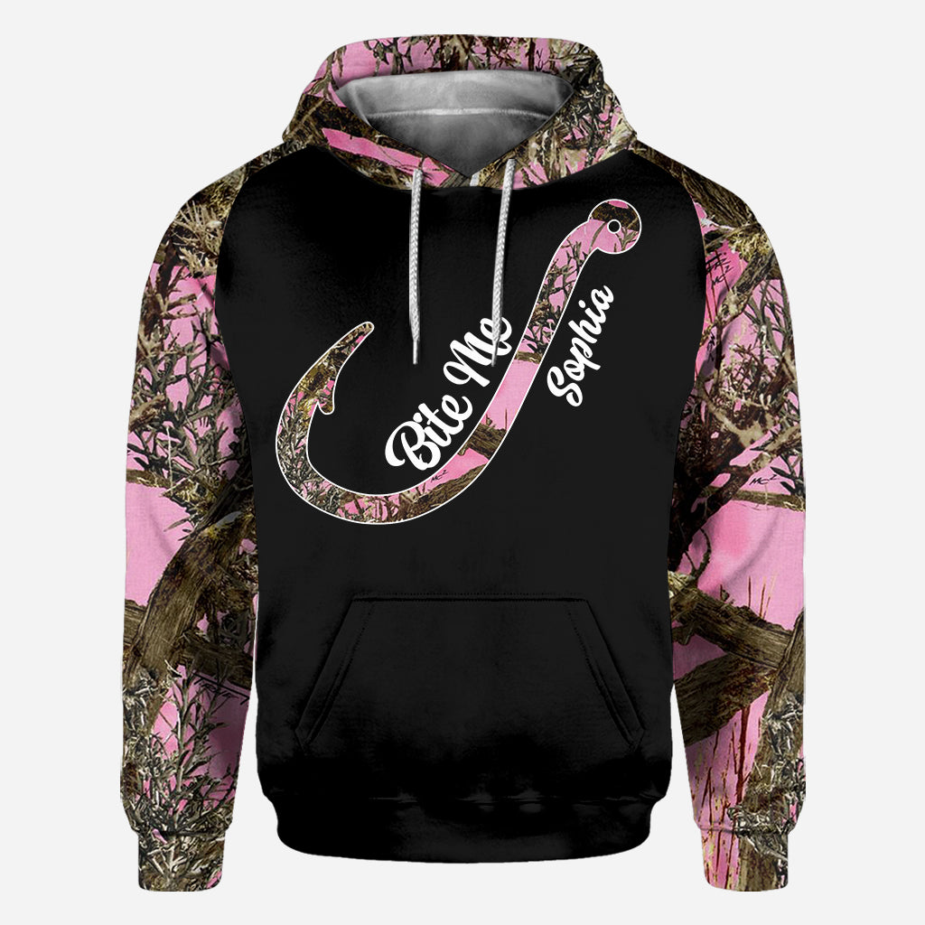 Anglerin - Personalisiertes Angel-Shirt