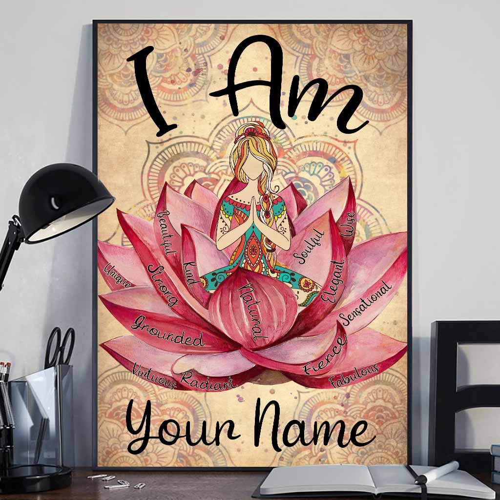 I Am - Personalized Poster