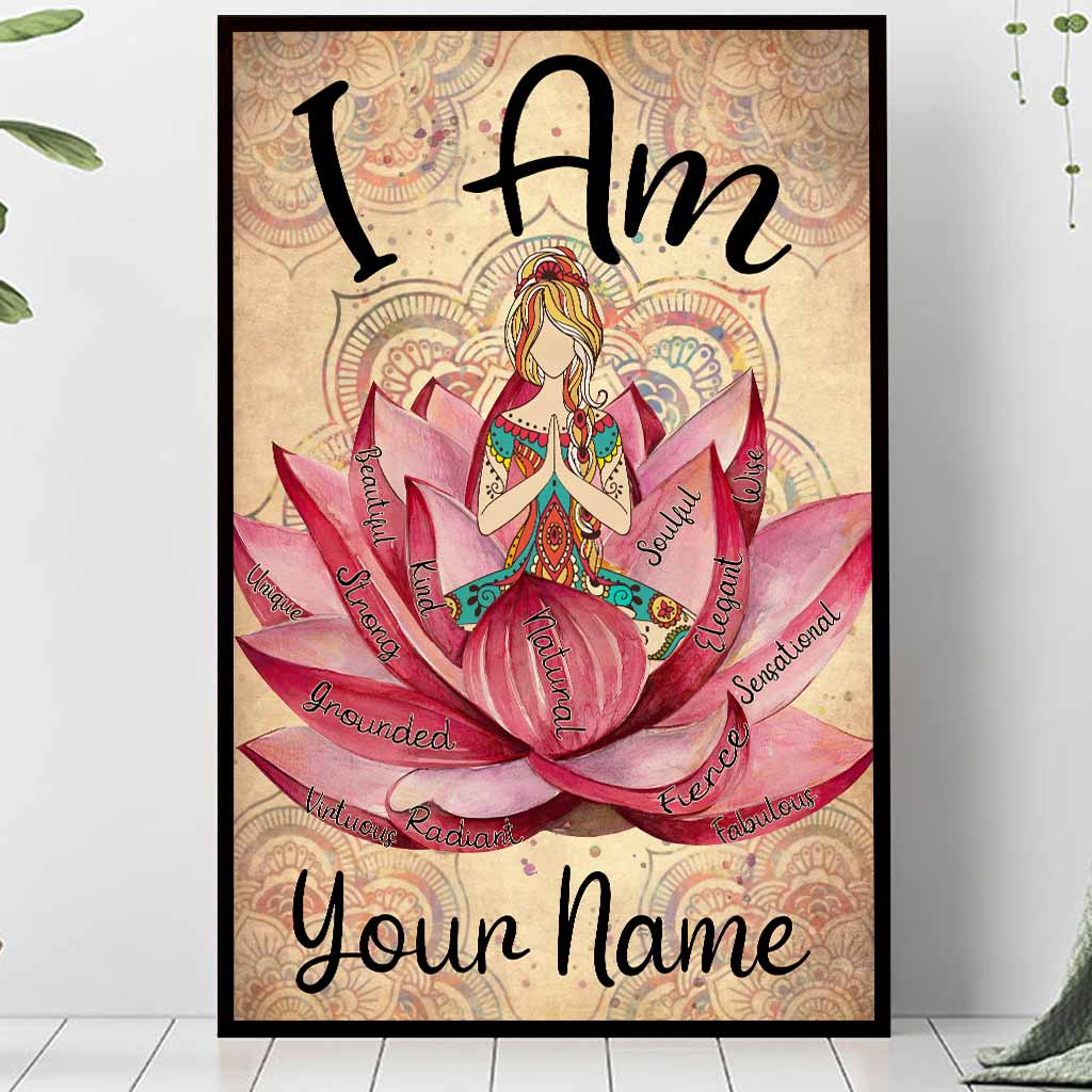I Am - Personalized Poster