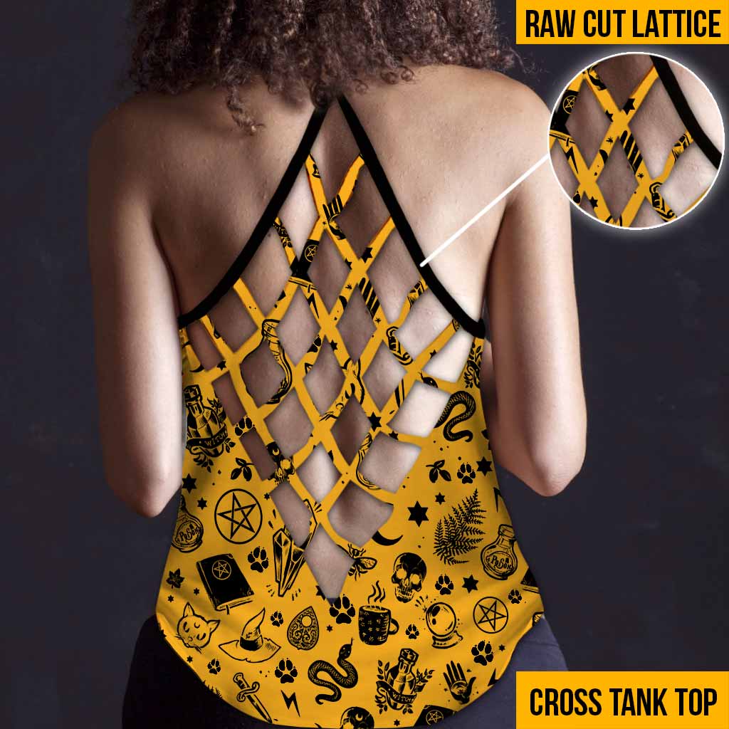 Ich habe fest vor, Menschen zu heimsuchen – Tanktop mit Katzenkreuz