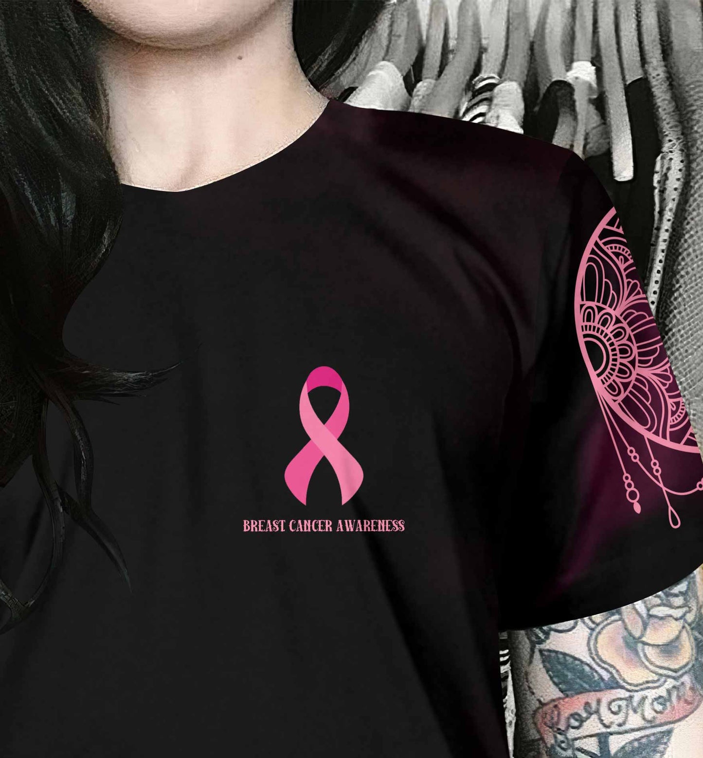 Im Oktober tragen wir Pink – T-Shirt zur Sensibilisierung für Brustkrebs