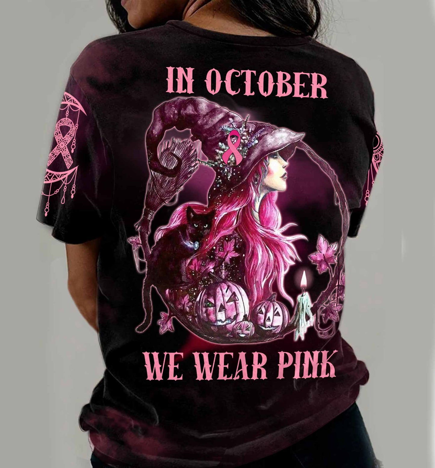 Im Oktober tragen wir Pink – T-Shirt zur Sensibilisierung für Brustkrebs