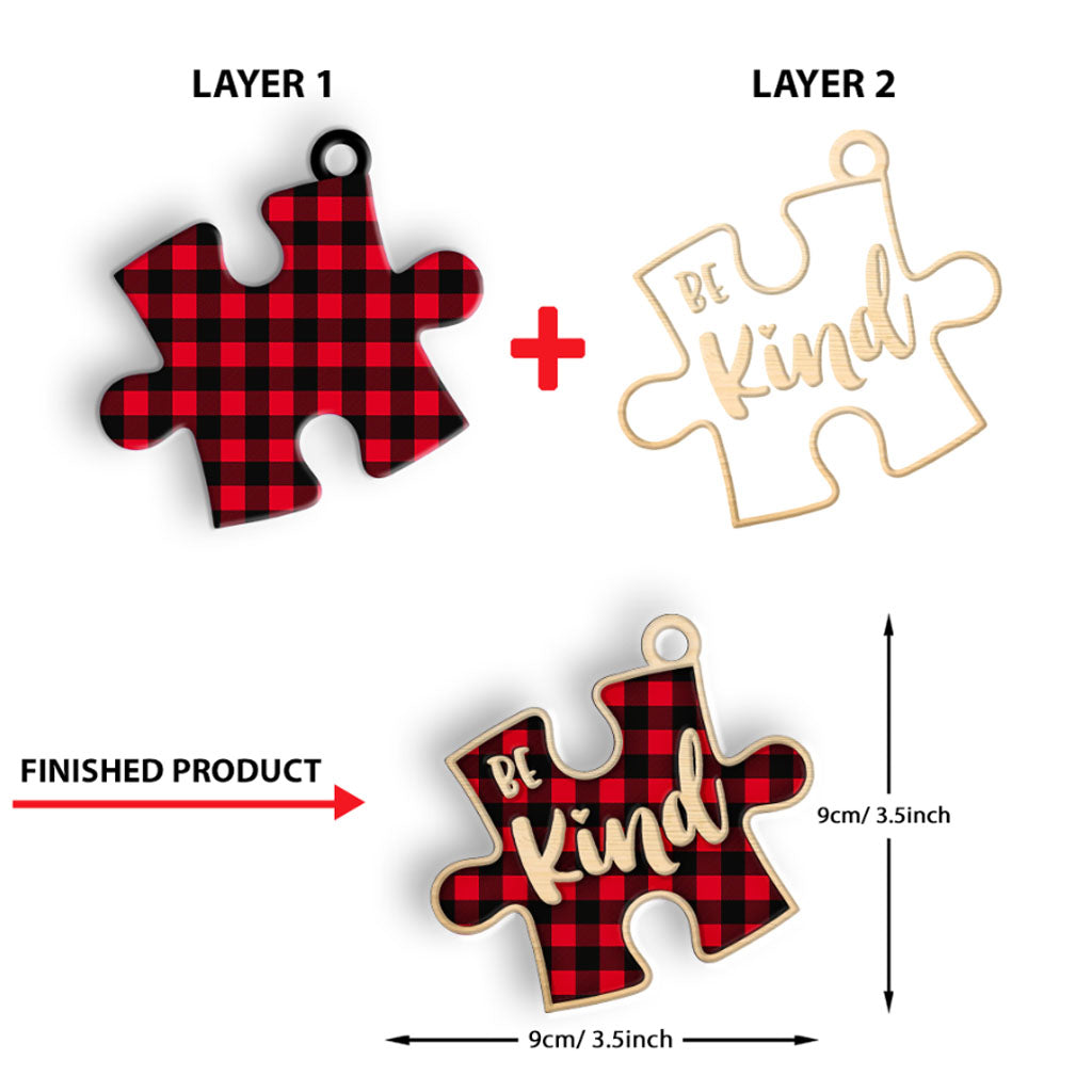 Sei freundlich – Personalisierter Holzschmuck zur Sensibilisierung für Autismus