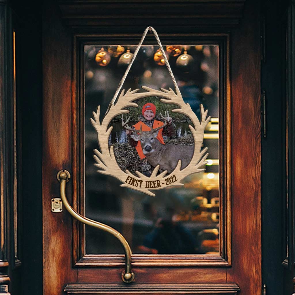 Erstes Reh - Personalisiertes Jagd-Holzschild