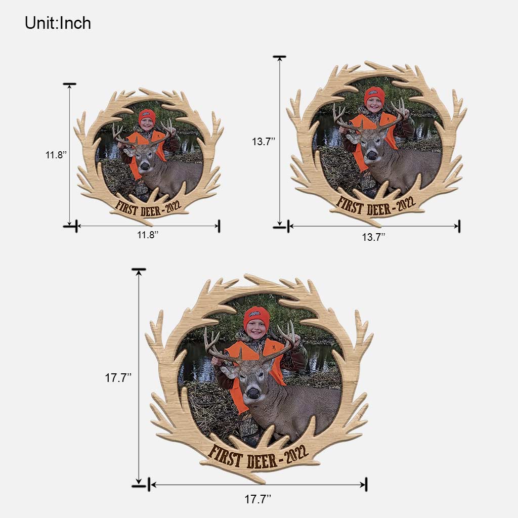 Erstes Reh - Personalisiertes Jagd-Holzschild