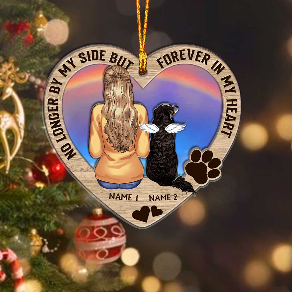 Ich bin immer bei dir – Personalisierter Weihnachtsschmuck mit Hundemotiven