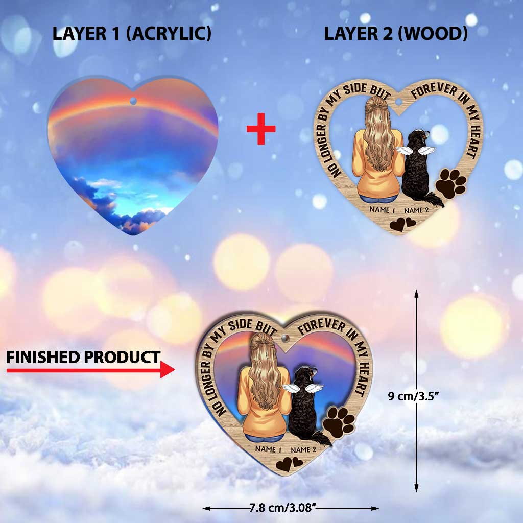 Ich bin immer bei dir – Personalisierter Weihnachtsschmuck mit Hundemotiven