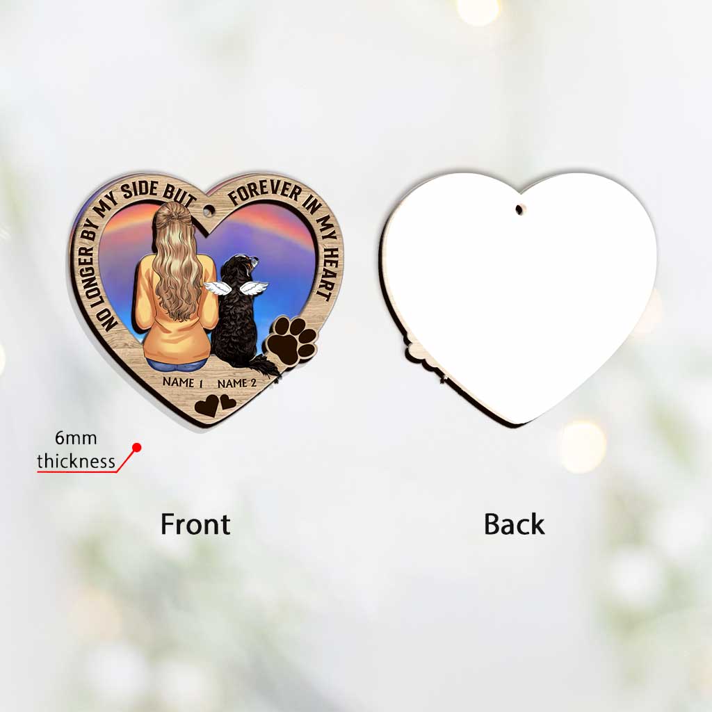 Ich bin immer bei dir – Personalisierter Weihnachtsschmuck mit Hundemotiven