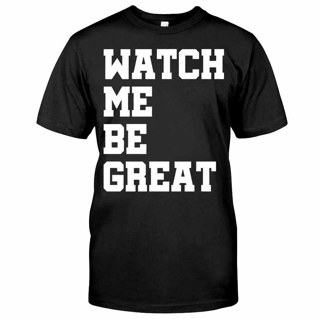 „Watch Me Be Great“ – T-Shirt und Hoodie für Afroamerikaner (112021)