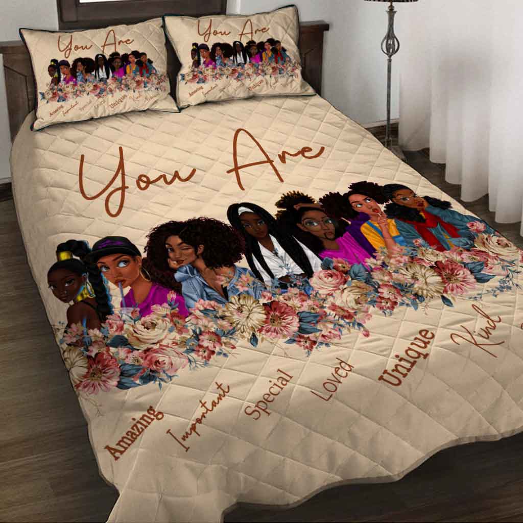 Schwarze Königin – Quilt-Set für Afroamerikaner 112021