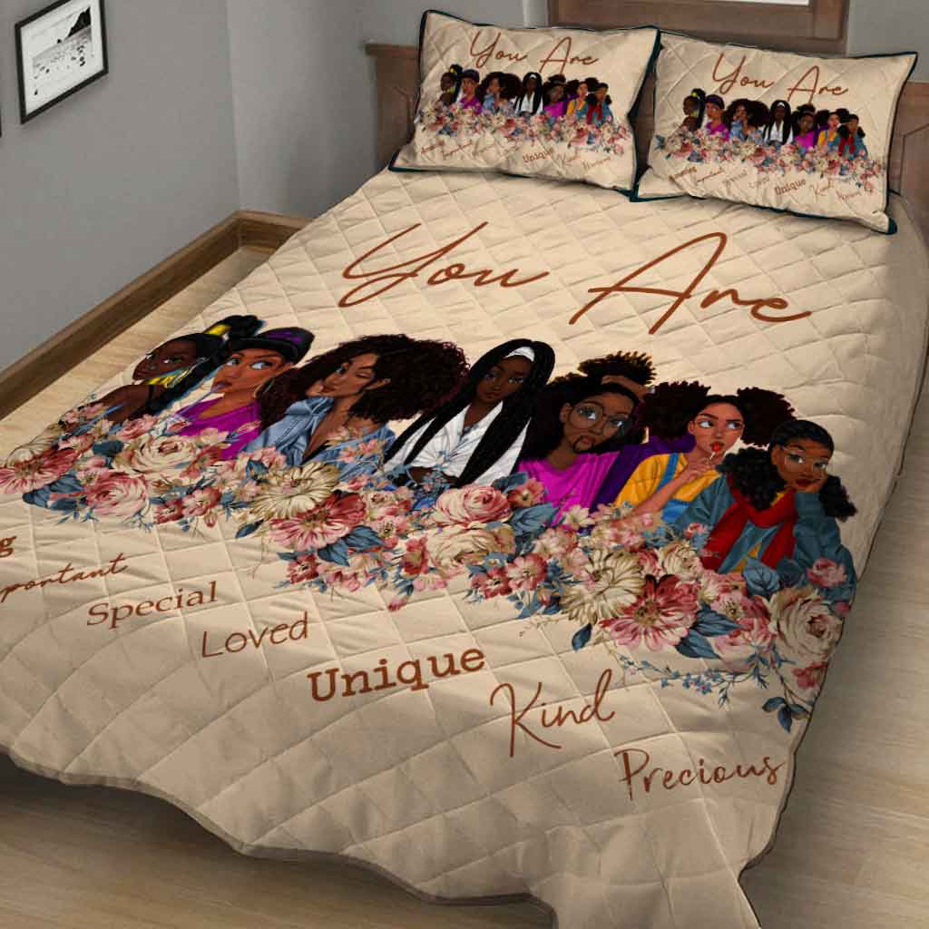 Schwarze Königin – Quilt-Set für Afroamerikaner 112021