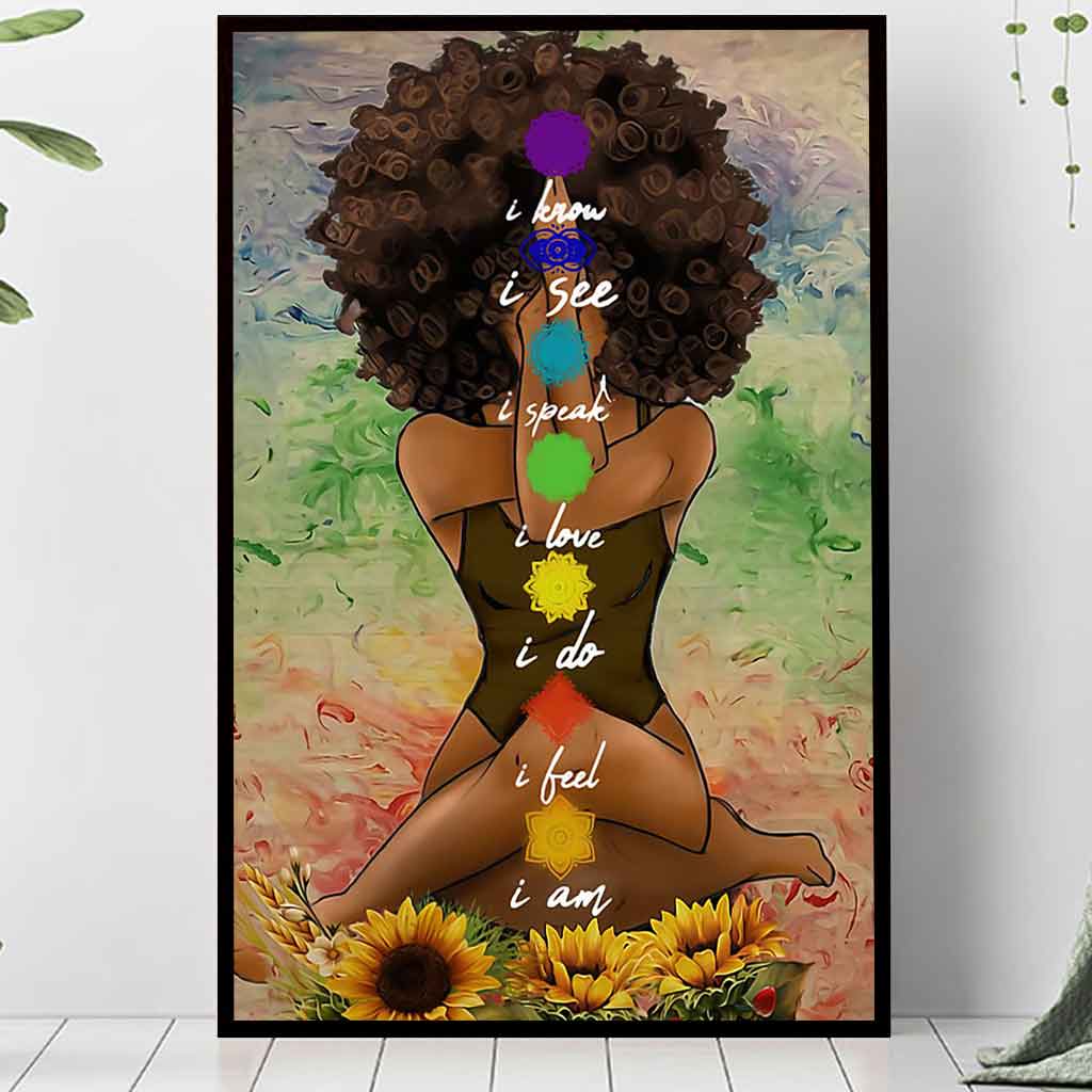 Schwarze Königin – Poster 1121 (Afroamerikanerin)