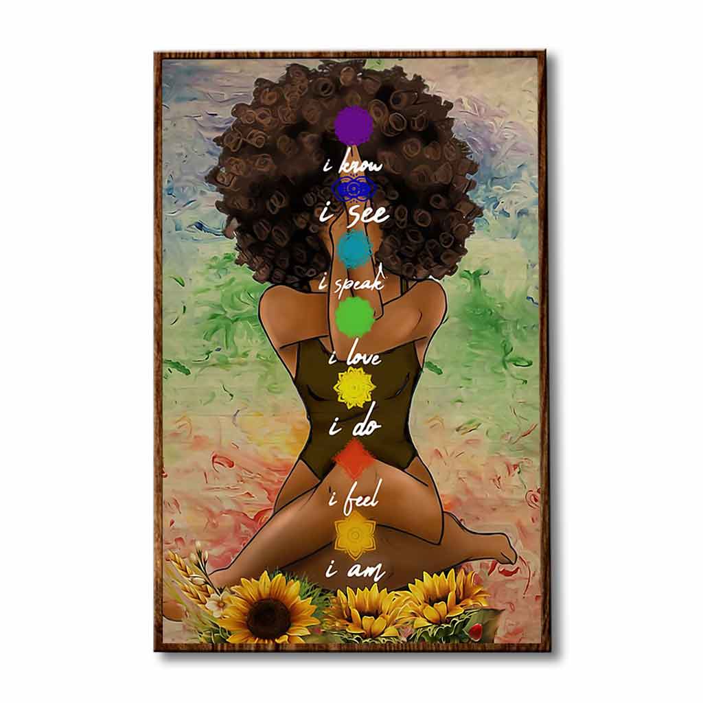 Schwarze Königin – Poster 1121 (Afroamerikanerin)